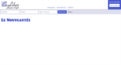 Desktop Screenshot of ex-libris-jacques-laget.fr